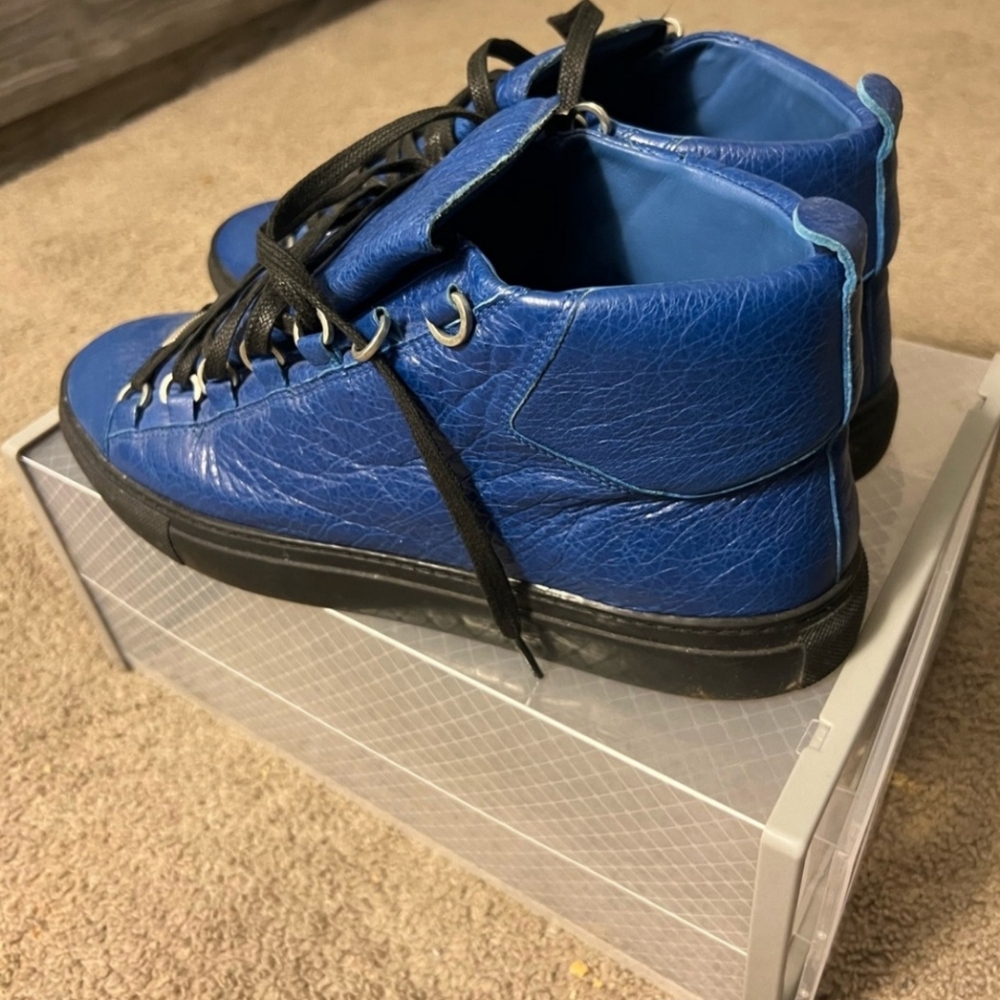 Blue Balenciaga Arena 10.5 - Picture 2 of 3